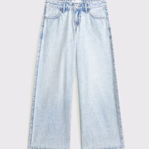 Abercrombie Kids lightweight low rise ultra baggy jeans